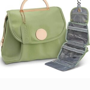 Chandelli Toiletry Makeup Green Women's Bag Travel